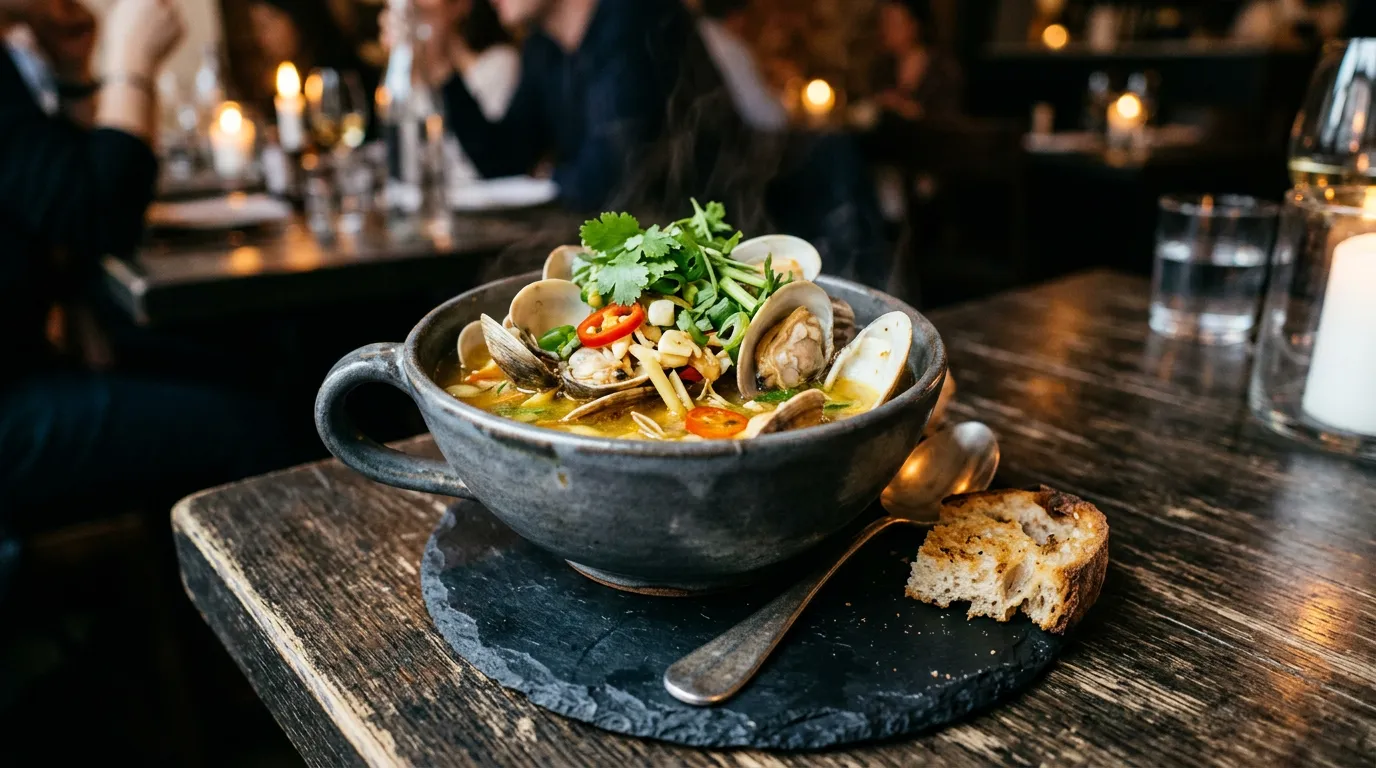 Diesel Ocean Comfort — Clams in Broth